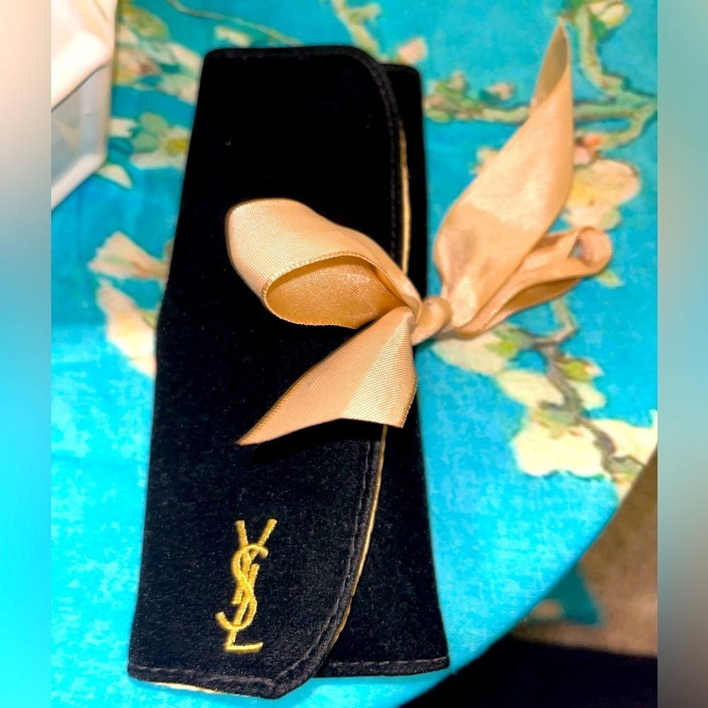 Yves Saint Laurent Makeup Brush Travel Wrap, Ribbon, NO BRUSHES